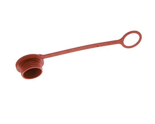 M 36 x 3 Plastic Dust Protection Cap For Coupling plug with Chain