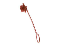 M 36 x 3 Plastic Dust Protection Cap For Coupling plug with Chain