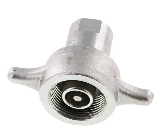 Steel EDBRO Screw Couplings G 3/4 inch Female Threads Loose Half D 44.5 mm