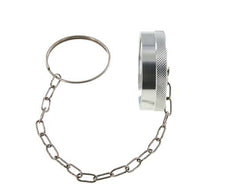 Tapa de protección contra el polvo de acero UNS 2-1/8"-10 para tapón de acoplamiento