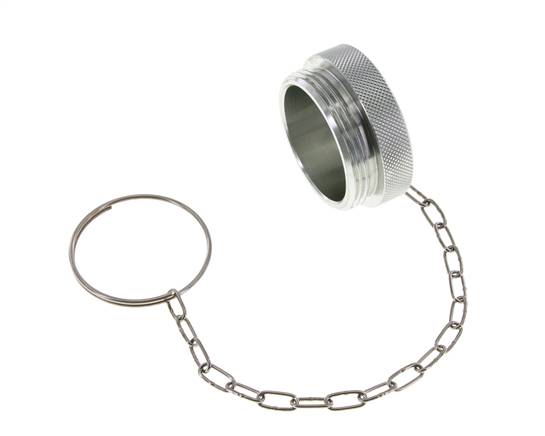 Tapa de protección contra el polvo de acero UNS 2-1/8"-10 para el zócalo de acoplamiento