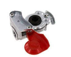 Supply Red Aluminum Gladhand Coupling M16x1.5 Female Threads DIN 74254