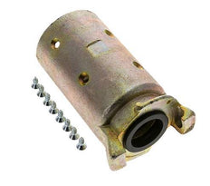 Sandblast Coupling 42x60 mm Hose Connection Malleable Cast Iron Coupling Length 137 mm