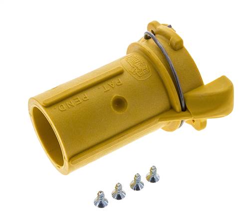 Acoplamiento para chorro de arena 25x39 mm Conexión de manguera Acoplamiento de nylon Longitud 110 mm