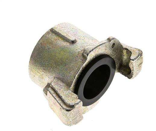 Acoplamiento con chorro de arena 1 1/4'' rosca hembra Acoplamiento de fundición maleable Longitud 62 mm