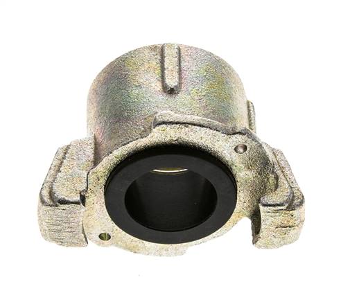Acoplamiento con chorro de arena 1 1/4'' rosca hembra Acoplamiento de fundición maleable Longitud 62 mm