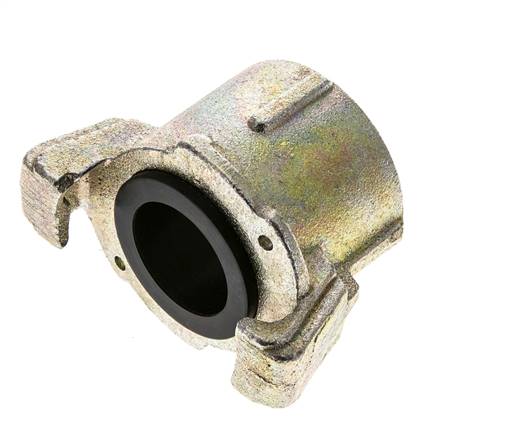 Acoplamiento con chorro de arena 1 1/4'' rosca hembra Acoplamiento de fundición maleable Longitud 62 mm