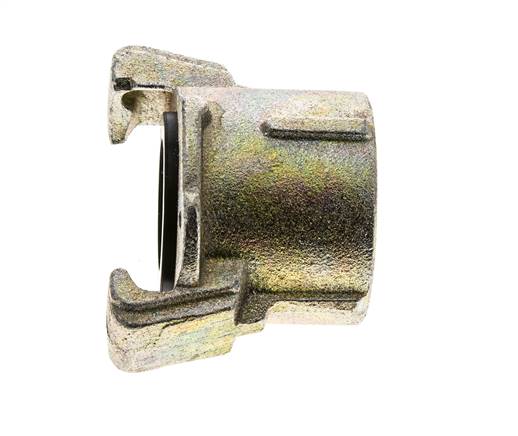 Acoplamiento con chorro de arena 1 1/4'' rosca hembra Acoplamiento de fundición maleable Longitud 62 mm