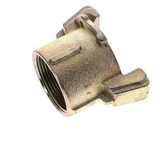 Sandblast Coupling 1 1/2'' Female Threads Malleable Cast Iron Coupling Length 62 mm