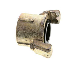 Sandblast Coupling 1 1/2'' Female Threads Malleable Cast Iron Coupling Length 62 mm
