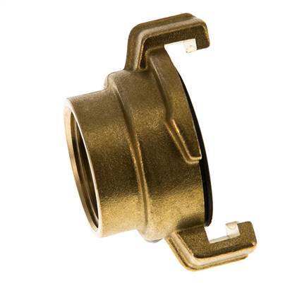 3/4'' Female GEKA Garden Hose Brass Coupling [2 Pieces]