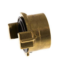 1'' Female GEKA Garden Hose Brass Coupling [2 Pieces]