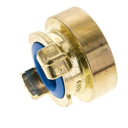 acoplamiento de latón para manguera de jardín GEKA de 1 1/2'' hembra KTW