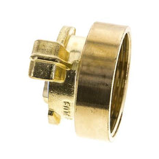 acoplamiento de latón para manguera de jardín GEKA de 1 1/2'' hembra KTW