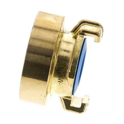 acoplamiento de latón para manguera de jardín GEKA de 1 1/2'' hembra KTW