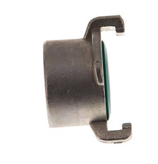 acoplamiento de acero inoxidable para manguera de jardín GEKA de 1'' hembra