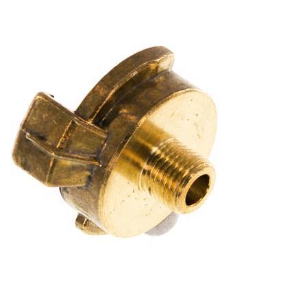 1/4'' Male GEKA Garden Hose Brass Coupling [2 Pieces]