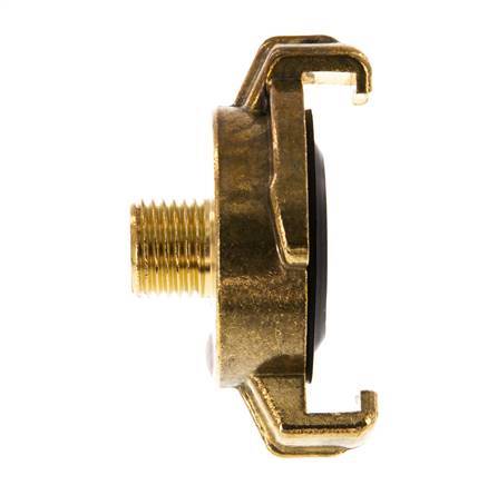 1/4'' Male GEKA Garden Hose Brass Coupling [2 Pieces]