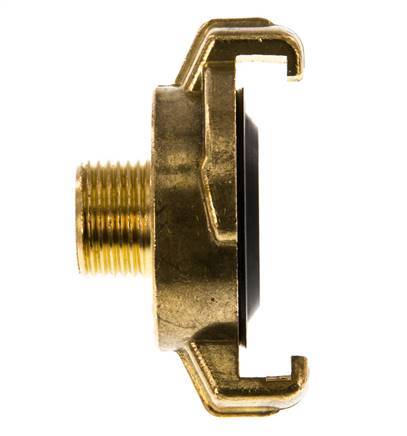 3/8'' Male GEKA Garden Hose Brass Coupling [2 Pieces]