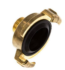 3/8'' Male GEKA Garden Hose Brass Coupling [2 Pieces]
