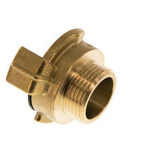 3/4'' Male GEKA Garden Hose Brass Coupling [2 Pieces]