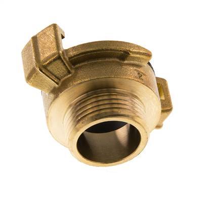 3/4'' Male GEKA Garden Hose Brass Coupling [2 Pieces]