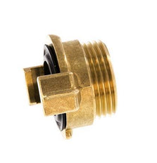 1'' Male GEKA Garden Hose Brass Coupling [2 Pieces]