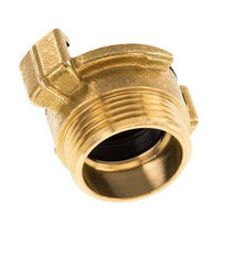 1'' Male GEKA Garden Hose Brass Coupling [2 Pieces]