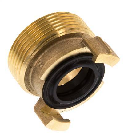1 1/2'' Male GEKA Garden Hose Brass Coupling