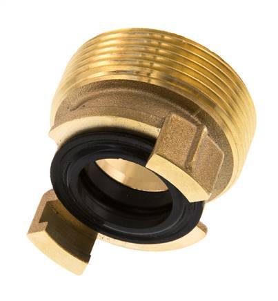 1 1/2'' Male GEKA Garden Hose Brass Coupling