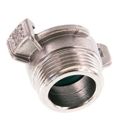 1'' Male GEKA Garden Hose Stainless Steel Coupling