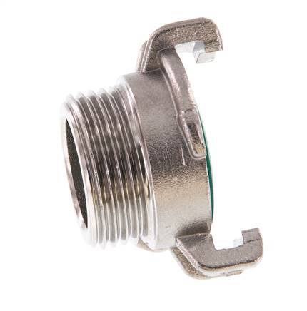 1'' Male GEKA Garden Hose Stainless Steel Coupling