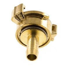 acoplamiento de latón para manguera GEKA de 13 mm (1/2'') Giratorio cuando se desacopla