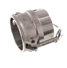 Camlock DN 60 (2 1/2'') Stainless Steel Coupling R 2 1/2'' Male Thread Type B MIL-C-27487