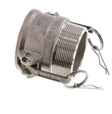 Camlock DN 60 (2 1/2'') Stainless Steel Coupling R 2 1/2'' Male Thread Type B MIL-C-27487