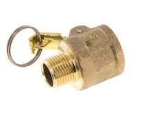 Camlock DN 15 (1/2'') Brass Coupling R 1/2'' Male Thread Type B MIL-C-27487