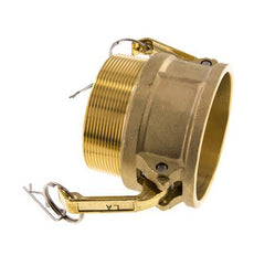 Camlock DN 75 (3'') Brass Coupling R 3'' Male Thread Type B MIL-C-27487