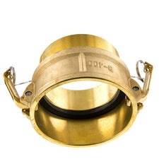 Acoplamiento de latón Camlock DN 120 (5'') R 5'' rosca macho Tipo B MIL-C-27487