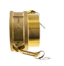Camlock DN 90 (4'') Brass Coupling R 4'' Male Thread Type B MIL-C-27487