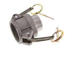 Camlock DN 32 (1 1/4'') Aluminium Coupling R 1 1/4'' Male Thread Type B MIL-C-27487