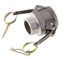 Camlock DN 32 (1 1/4'') Aluminium Coupling R 1 1/4'' Male Thread Type B MIL-C-27487