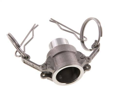 Camlock DN 15 (1/2'') Stainless Steel Coupling Weld End (21.3 mm) Type B (AS) MIL-C-27487