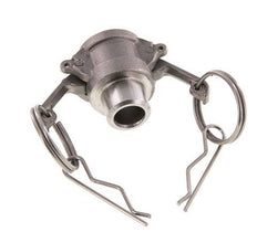 Camlock DN 15 (1/2'') Stainless Steel Coupling Weld End (21.3 mm) Type B (AS) MIL-C-27487