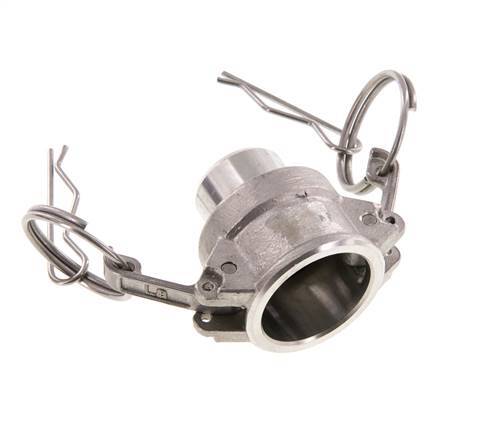 Camlock DN 20 (3/4'') Stainless Steel Coupling Weld End (26.9 mm) Type B (AS) MIL-C-27487