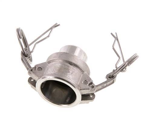 Camlock DN 20 (3/4'') Stainless Steel Coupling Weld End (26.9 mm) Type B (AS) MIL-C-27487