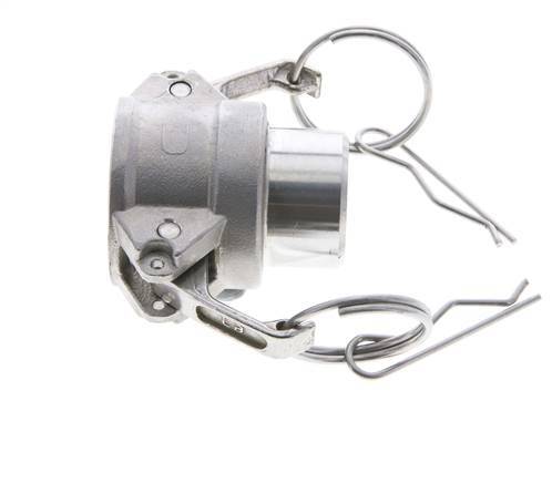 Camlock DN 25 (1'') Stainless Steel Coupling Weld End (33.7 mm) Type B (AS) MIL-C-27487