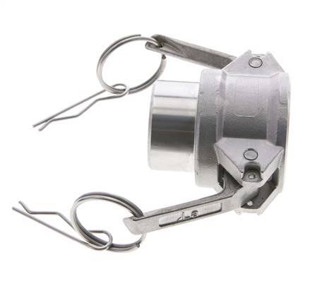 Camlock DN 32 (1 1/4'') Stainless Steel Coupling Weld End (42.4 mm) Type B (AS) MIL-C-27487
