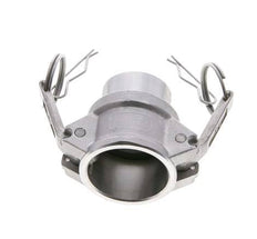 Camlock DN 32 (1 1/4'') Stainless Steel Coupling Weld End (42.4 mm) Type B (AS) MIL-C-27487