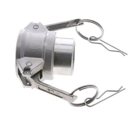 Camlock DN 32 (1 1/4'') Stainless Steel Coupling Weld End (42.4 mm) Type B (AS) MIL-C-27487