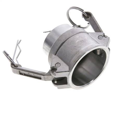 Camlock DN 40 (1 1/2'') Stainless Steel Coupling Weld End (48.3 mm) Type B (AS) MIL-C-27487